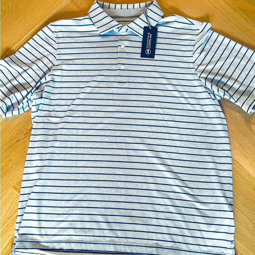 Jim Nantz by Vineyard Vine golf polo